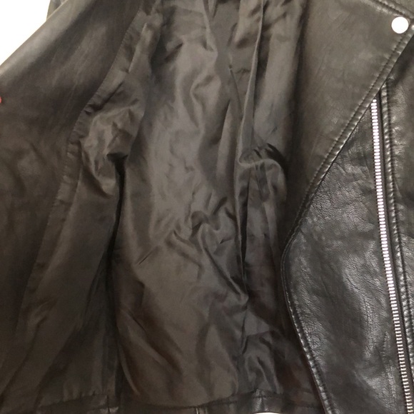 TOPSHOP Women’s Faux Leather Moro Jacket! - Picture 7 of 7